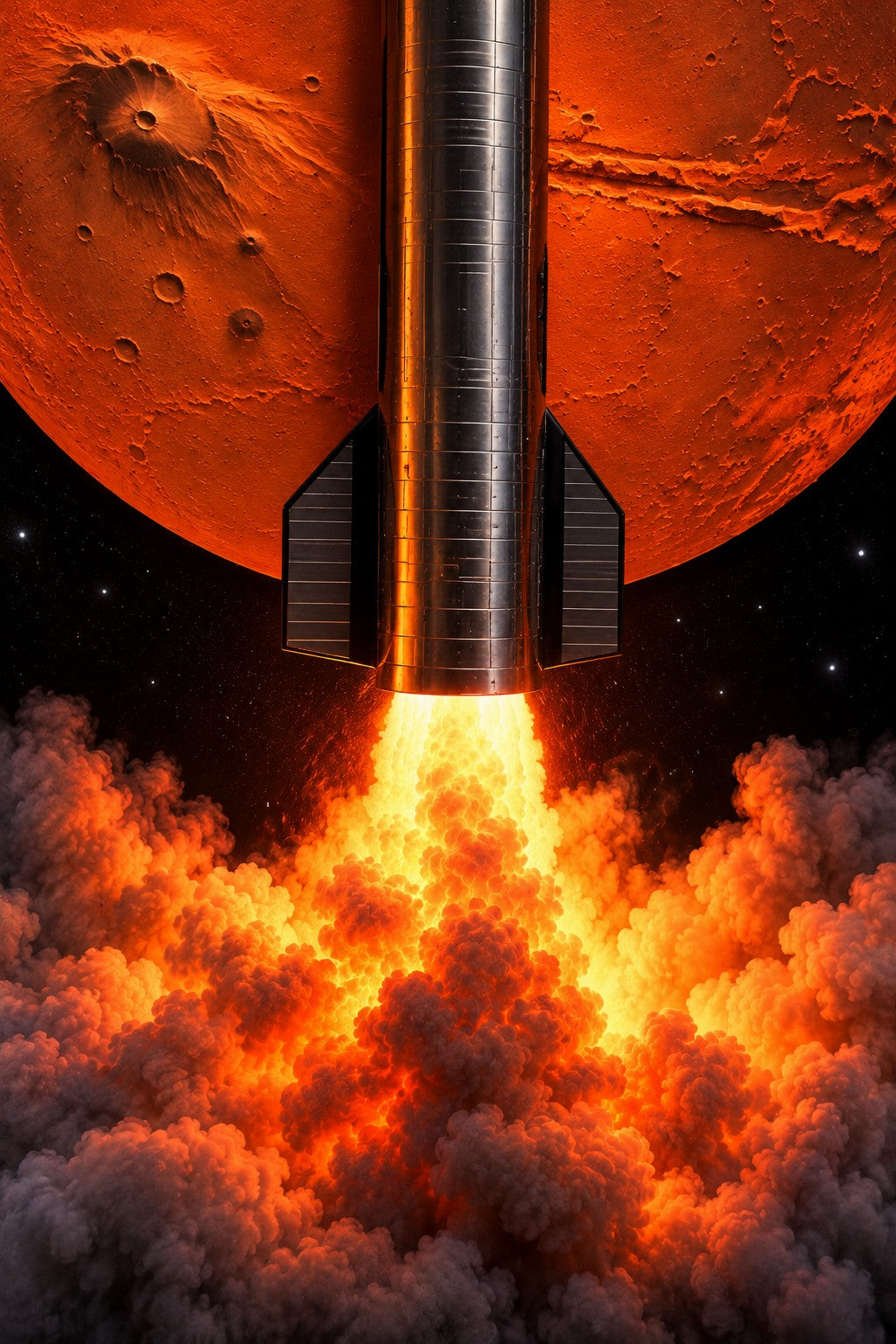 STARSHIP — DESTINATION MARS 🚀