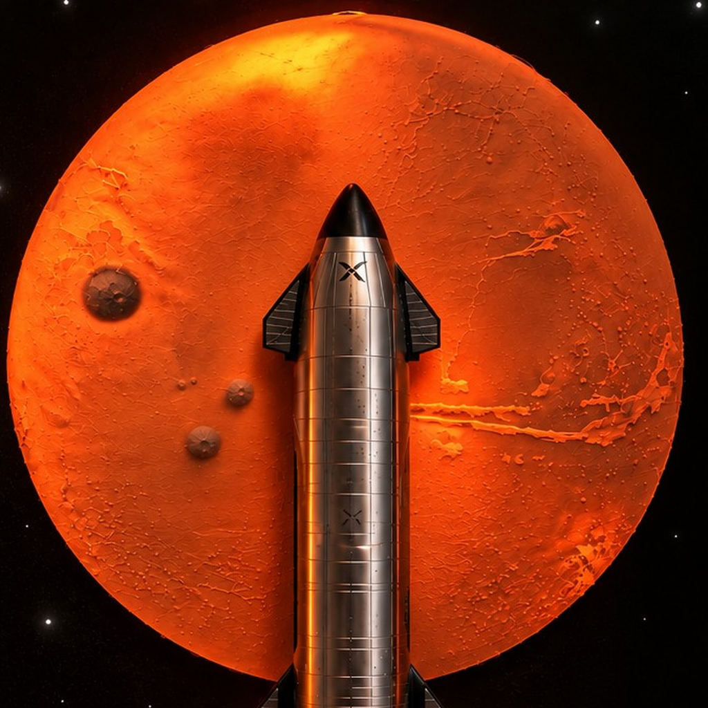 STARSHIP — DESTINATION MARS 🚀